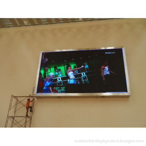 Giant Wall Mounted Led Display P25 , Epistar / Silan 2000 Hz Refresh Rate